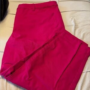 Old Navy Fuchsia Skinny Pixie Pants